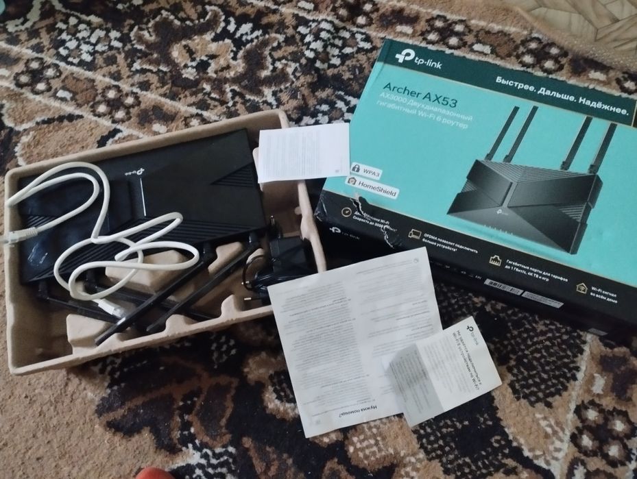 Продаётся роутер tp-link Archer AX53.