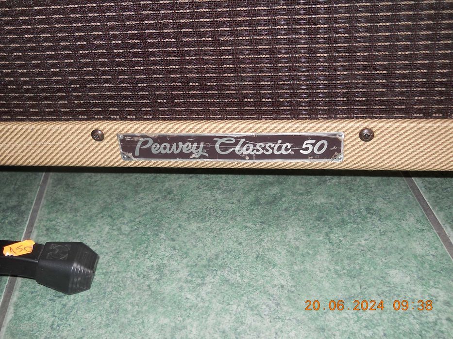 Peavey Classic 50/410 Tweed full lampa