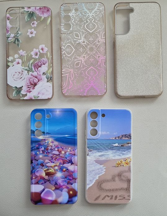 5 бр. Калъфи за телефон Samsung S22+