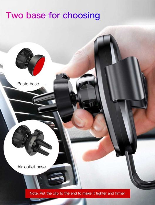 Q12 безжично зарядно за кола бързо безжично зарядно устройство