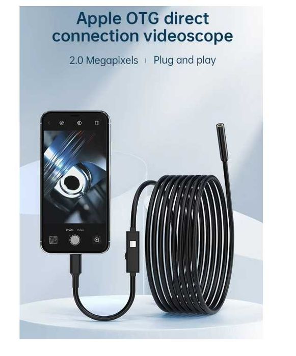 Ендоскоп камера за телефон IOS Android 3м кабел