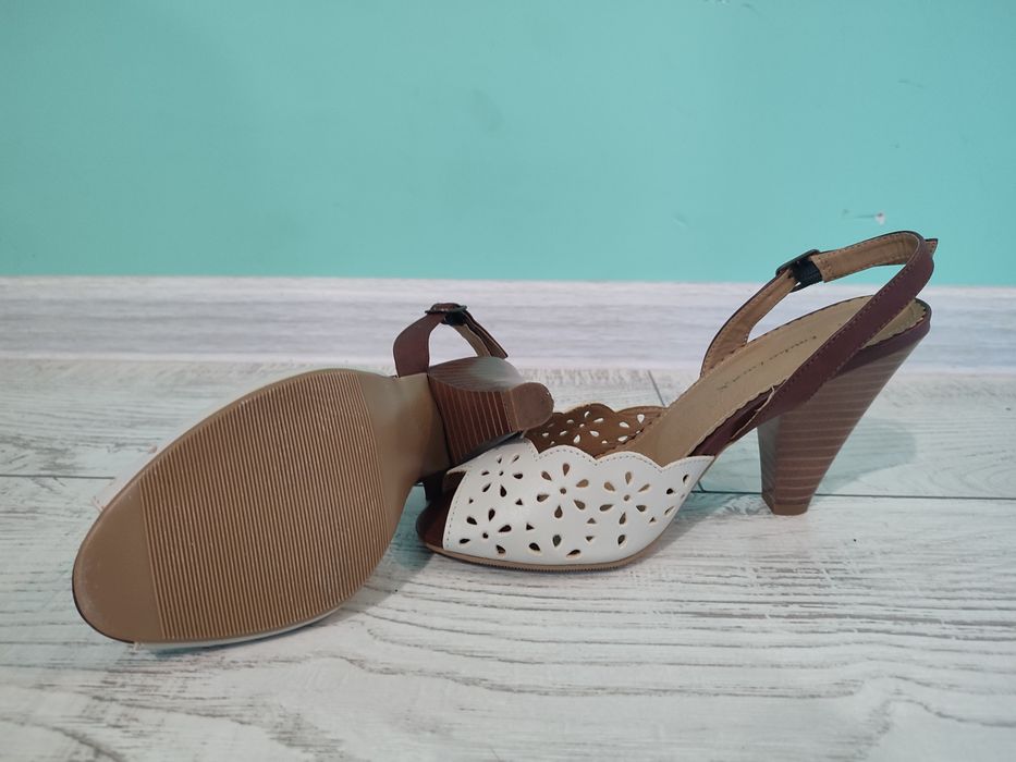 Дамски сандали естествена кожа Emilio Luca