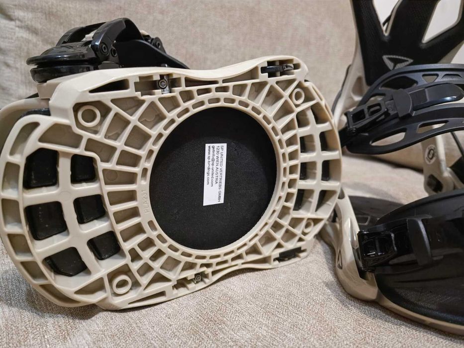 Legături snowboard SP Base Plus (Base+) FASTEC S (22-25) — bej — noi