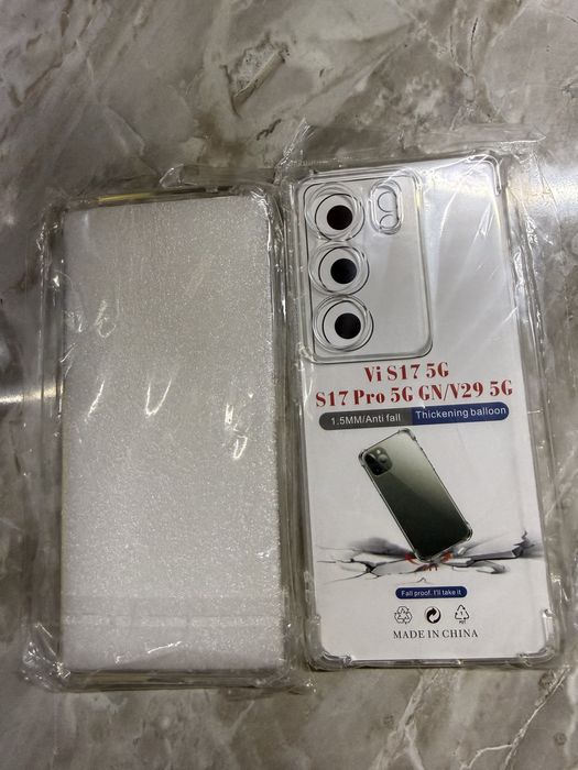 Vivo V29 чехол прозрачный