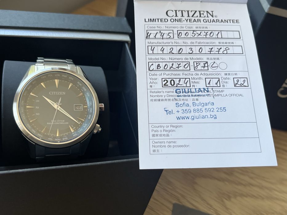 Citizen cb0270-87l