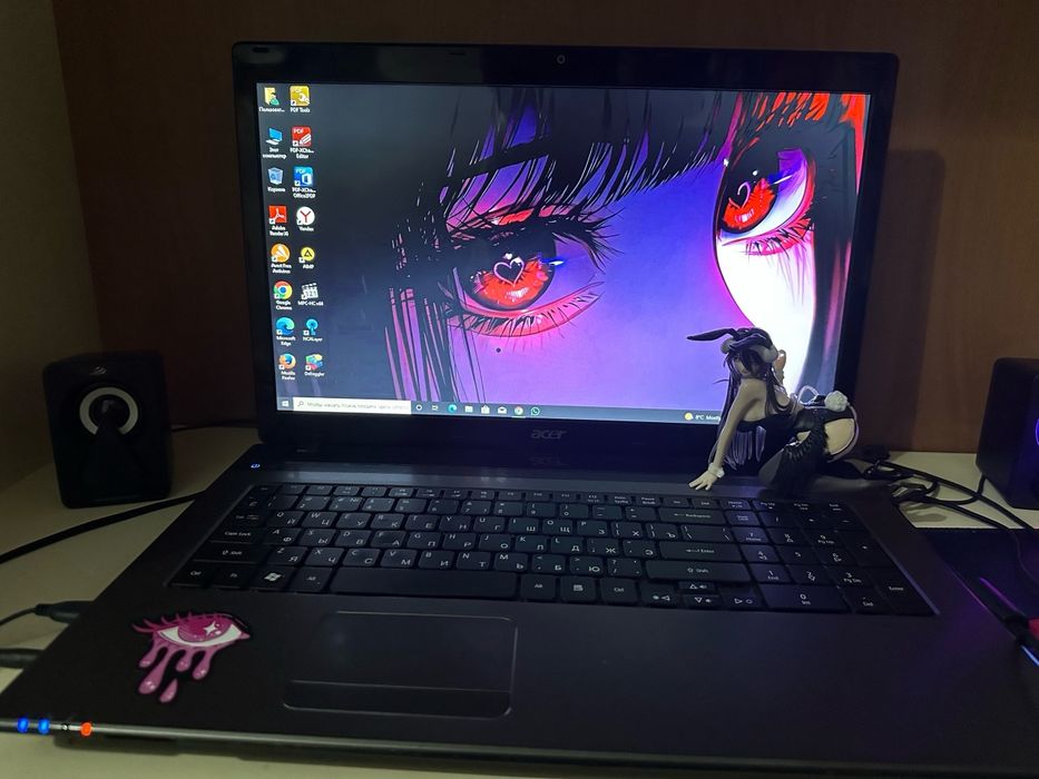 Ноутбук acer черный