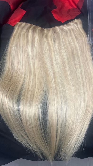 Extensii naturale de LUX Blond șuvițat