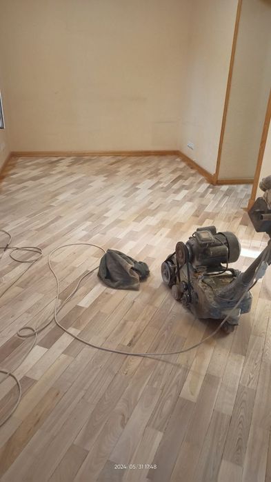 Шлифовка пол палубний пол паркет реставрация ламинат укладка плитки