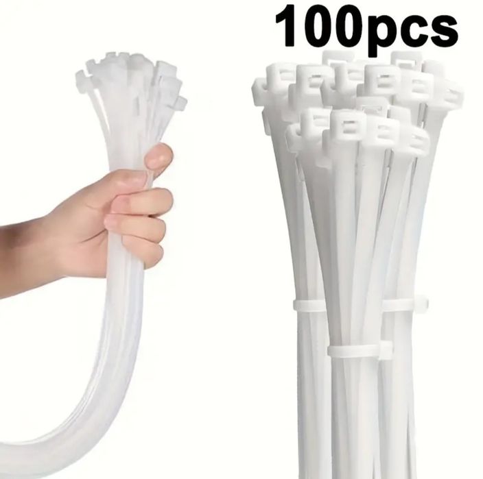 Нейлоновый хамут хомут. Стяжки пластиковые. Пластмасса хомуты кабельны