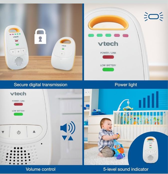 Видеоняня Радионяня Beby Monitor VTech DM1111