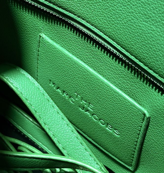 Geanta Marc Jacobs The Tote Bag Verde Noua Cu Curea