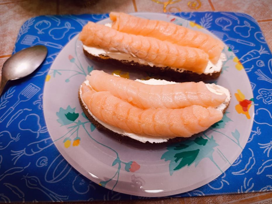 Стрипсы семги обрезь лосося