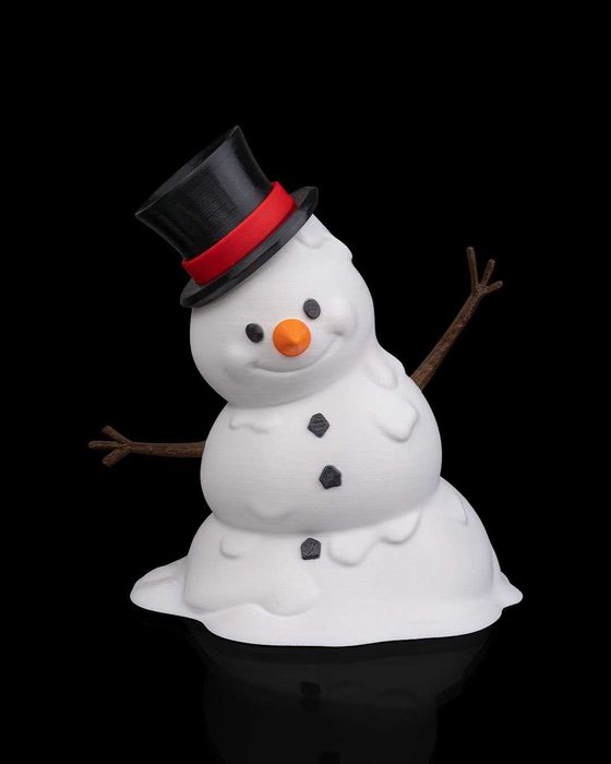 Happy Snowman - Jucarie - Lampa LED - 20cm