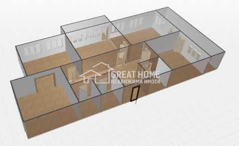 Продава се Четиристаен апартамент в Търговище, Център - 124 кв.м за 848 €/кв.м - Снимка #6