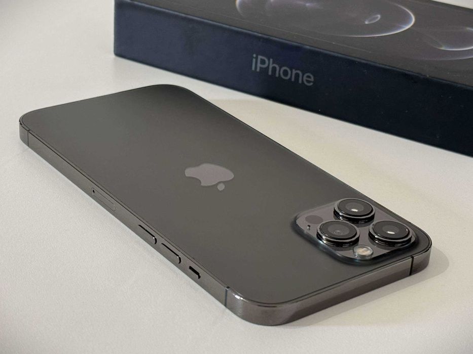 Бартер! Перфектен! iPhone 12 Pro Max 256GB Graphite (Черен)
