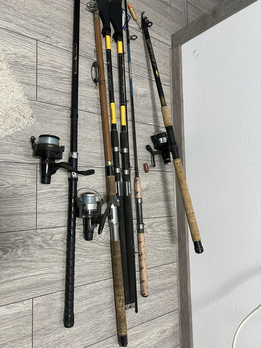 Bete de pescuit cu trusa completa