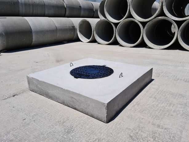 Placi din beton cu capac sau simple pentru canalizare STOC