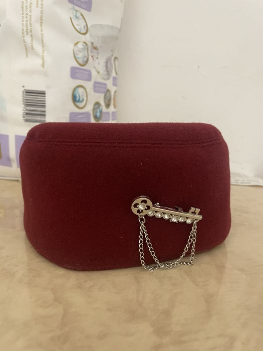 Пиджак-пальто с тюбетейкой