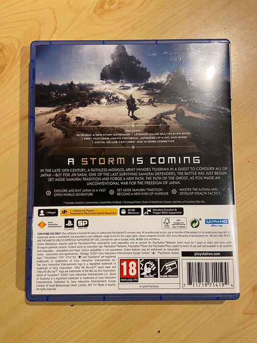 Игра За PS5 Ghost of Tsushima Director's Cut