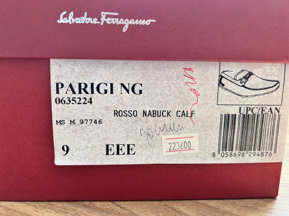 Мокасины Ferragamo оригинал Италия