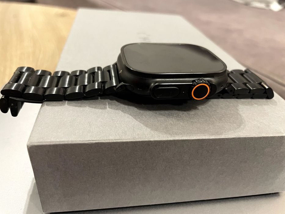 Apple Watch - Ultra 3 49mm Black Titanium Cellular 64GB: 100% батерия, в гаранция до края на 2027