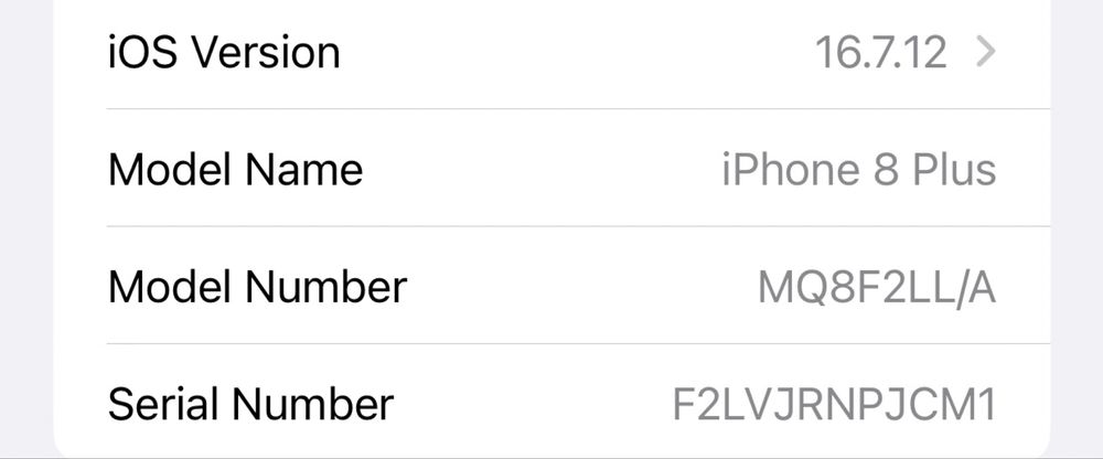 IPhone 8 Plus Rose Gold 64 GB