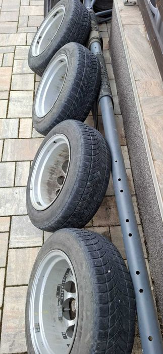 set 4 jante aliaj cu cauciucuri 185/65 r15 all season Dacia, Renault, etc 7jx15 h2 4x100