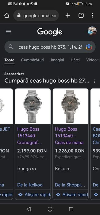 Ceas Hugo Boss hb