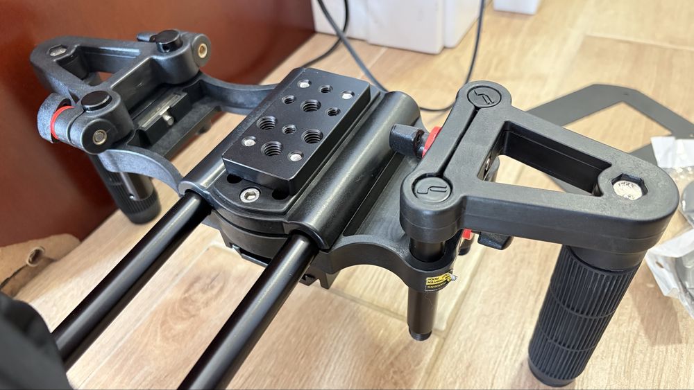 PROAIM / Filmcity Shoulder Rig profesional + MB-600 Matte Box – kit complet 15mm