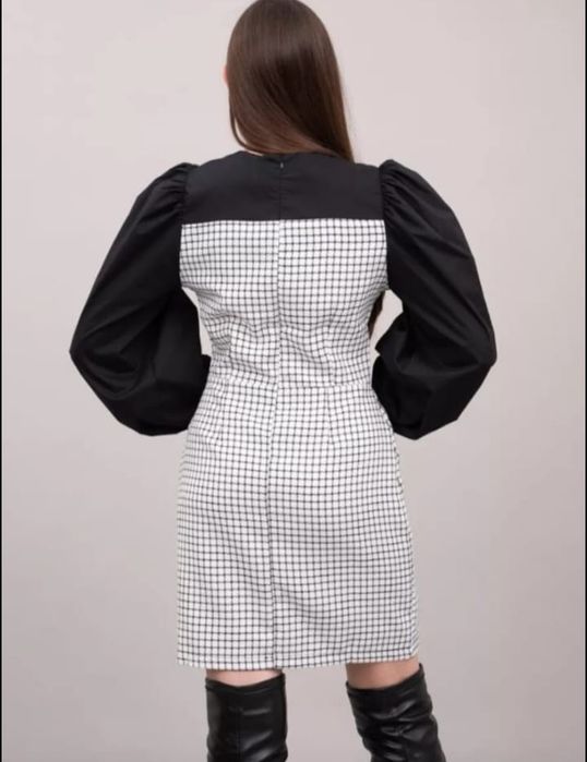 Платья рукава фонарик