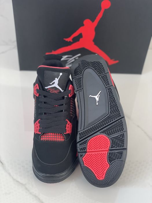 Air Jordan 4 Retro Red Thunder Full Box Verificare Colet Size 35,5-46