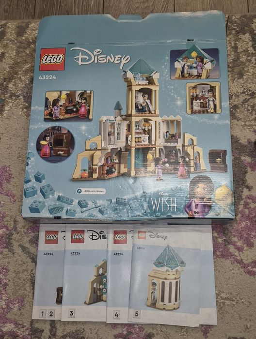 LEGO® Disney - Castelul regelui Magnifico 43224, 613 piese