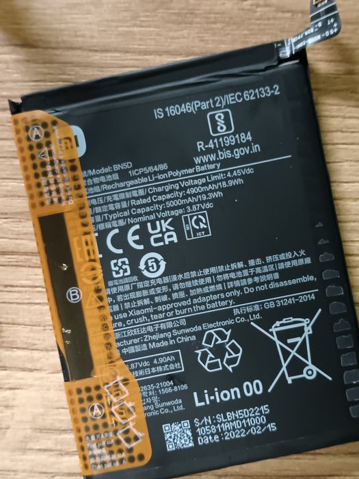 Componente Redmi note 11