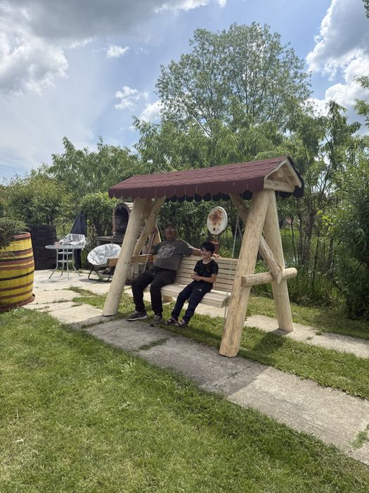 Mobilier pentru gradina din lemn tratat