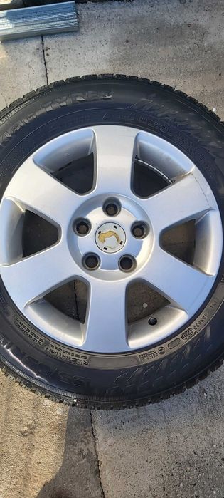 Jante aliaj Skoda Octavia 2  + anvelope iarnă Nokian