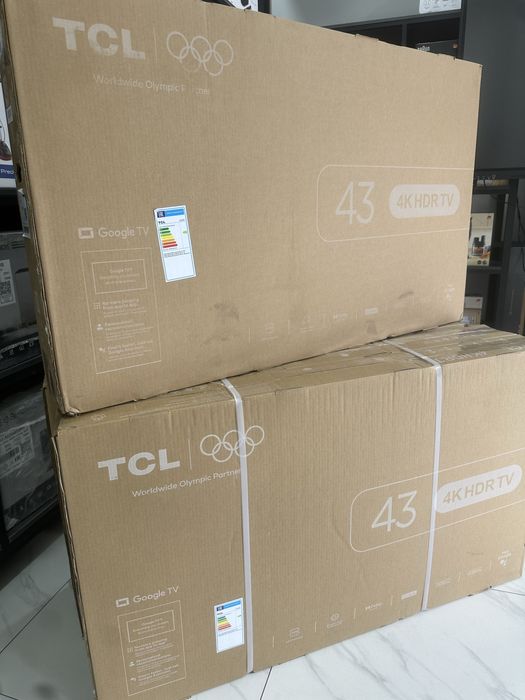 Телевизор TCL 43V6C 4K HDR GoogleTv 2026 Оптом Доставка Бесплатно