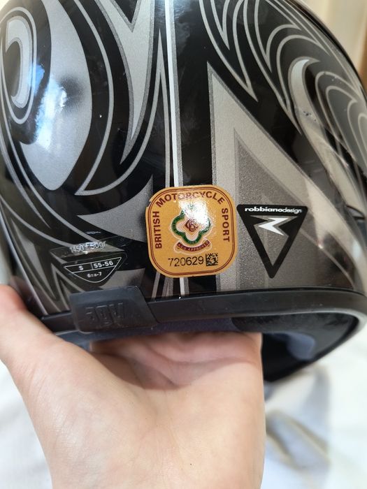 Каска на AGV. За мотокрос и за велосипед