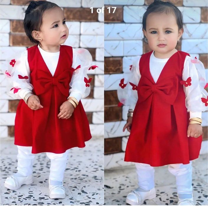 Новогодний наряд на девочку 2 ка сарафан и база водолазка