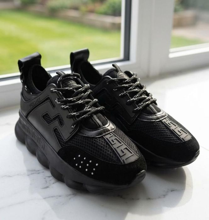 Adidasi Versace Negru - Model Unisex