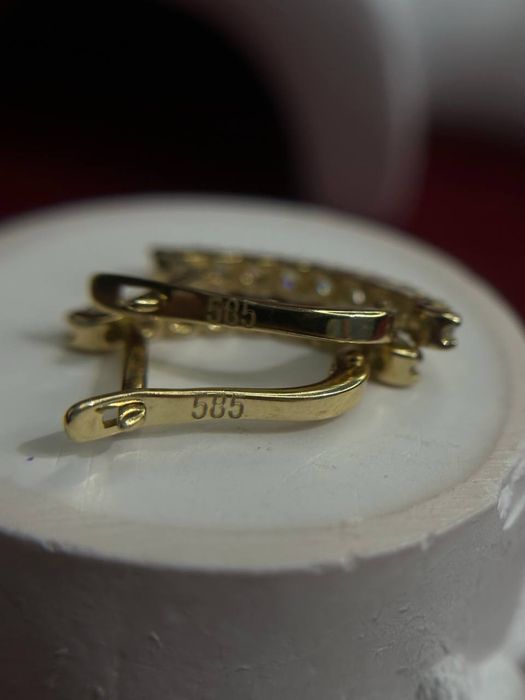 Золотые серьги/BariBarShop/ ред/рассрочка