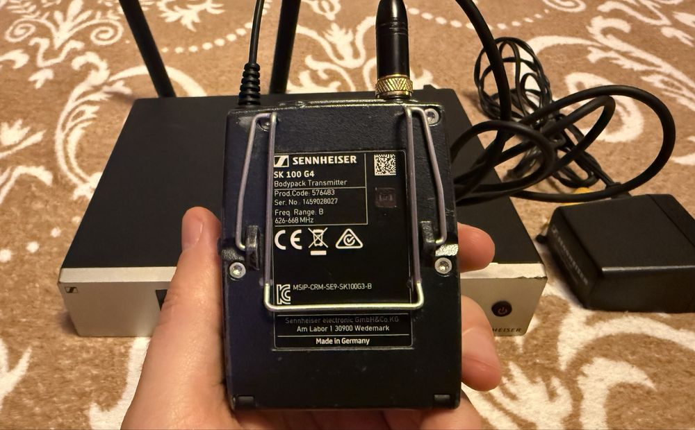 Sennheiser EW 100 G4 - sistem wireless pentru instrumente