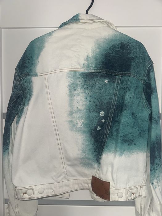 geaca blugi louis vuitton