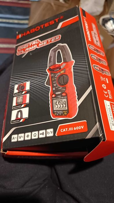 Професионален мултицет с амперклещи за АС напрежение Habotest HT206A