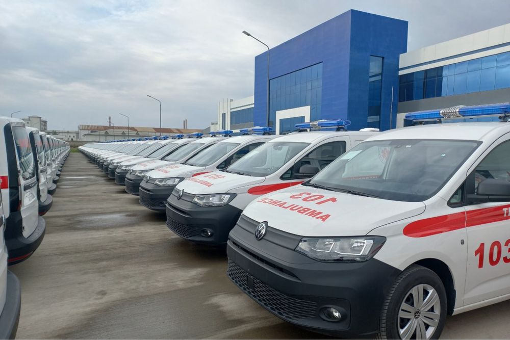 Caddy 5 2023 Передние тормозные колодки.