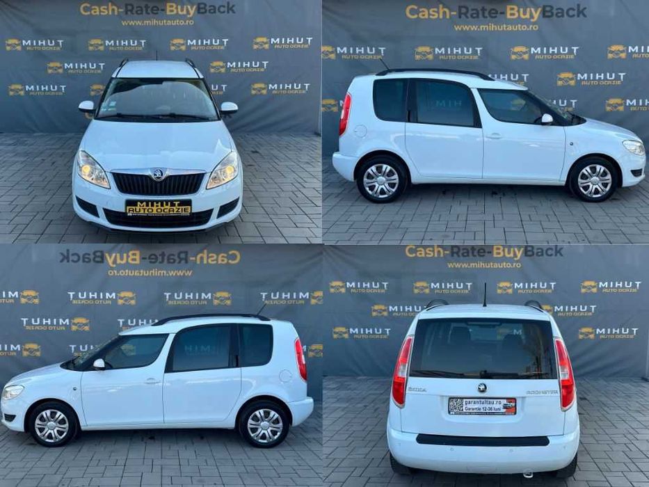 Skoda Roomster 1.6 Diesel (90 CP) 2015 Euro 5 | Rate fixe | Garantie