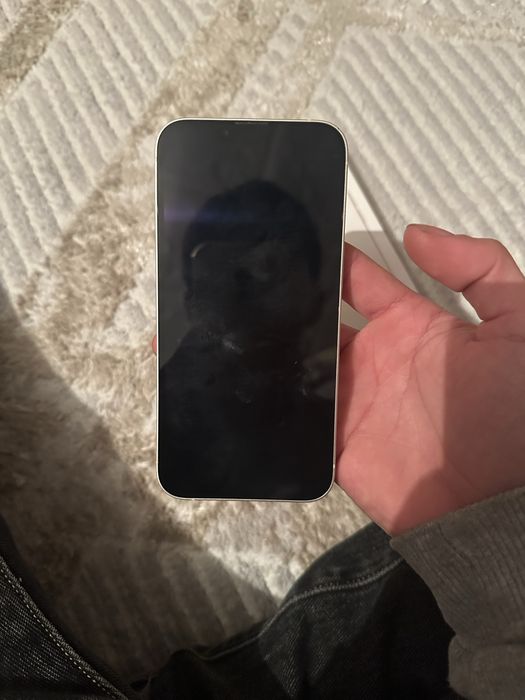 Айфон 13 128гб ақ түсті