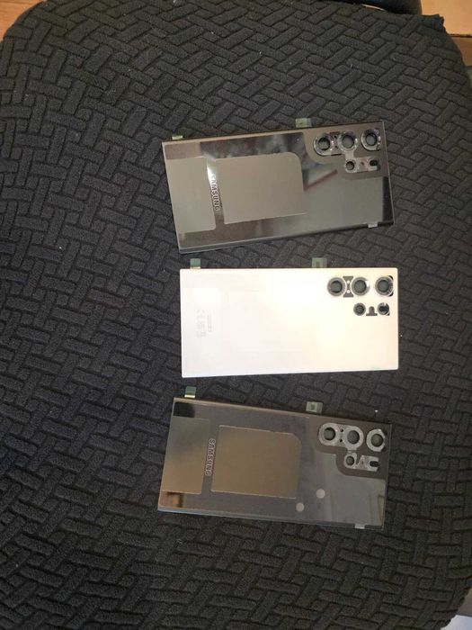 Capac/ Sticla Samsung S23 Ultra S918 Alb Original NOu