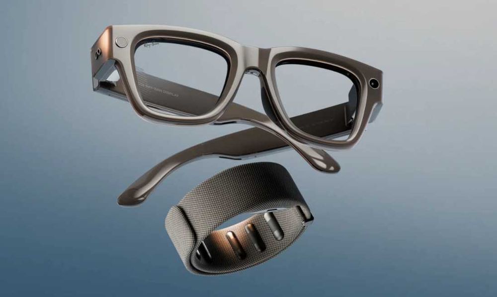 Ray-Ban Meta Display  умные очки с монокулярным HUD-дисплеем