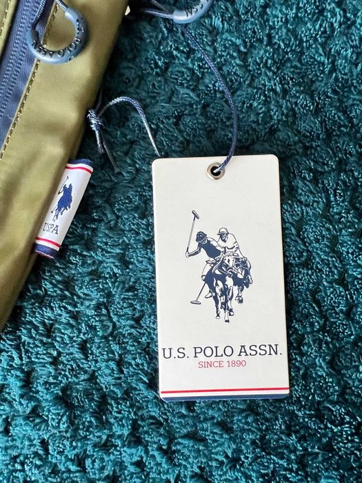 U.S. POLO ASSN. Bodybag Military Green Limited - ORIGINAL BY U.S.A