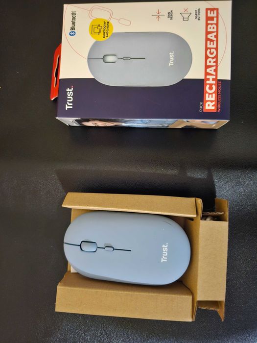 Mouse Trust BT+Wifi baterie reîncărcabila USB-C